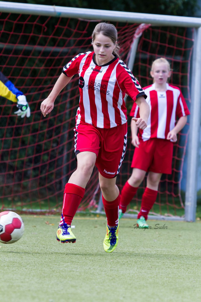 Bild 284 - C-Juniorinnen Kaltenkirchener TS - TuS Tensfeld : Ergebnis: 7:0